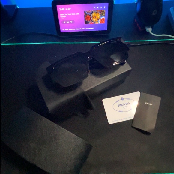 Prada Black Sunglasses - Picture 1 of 5